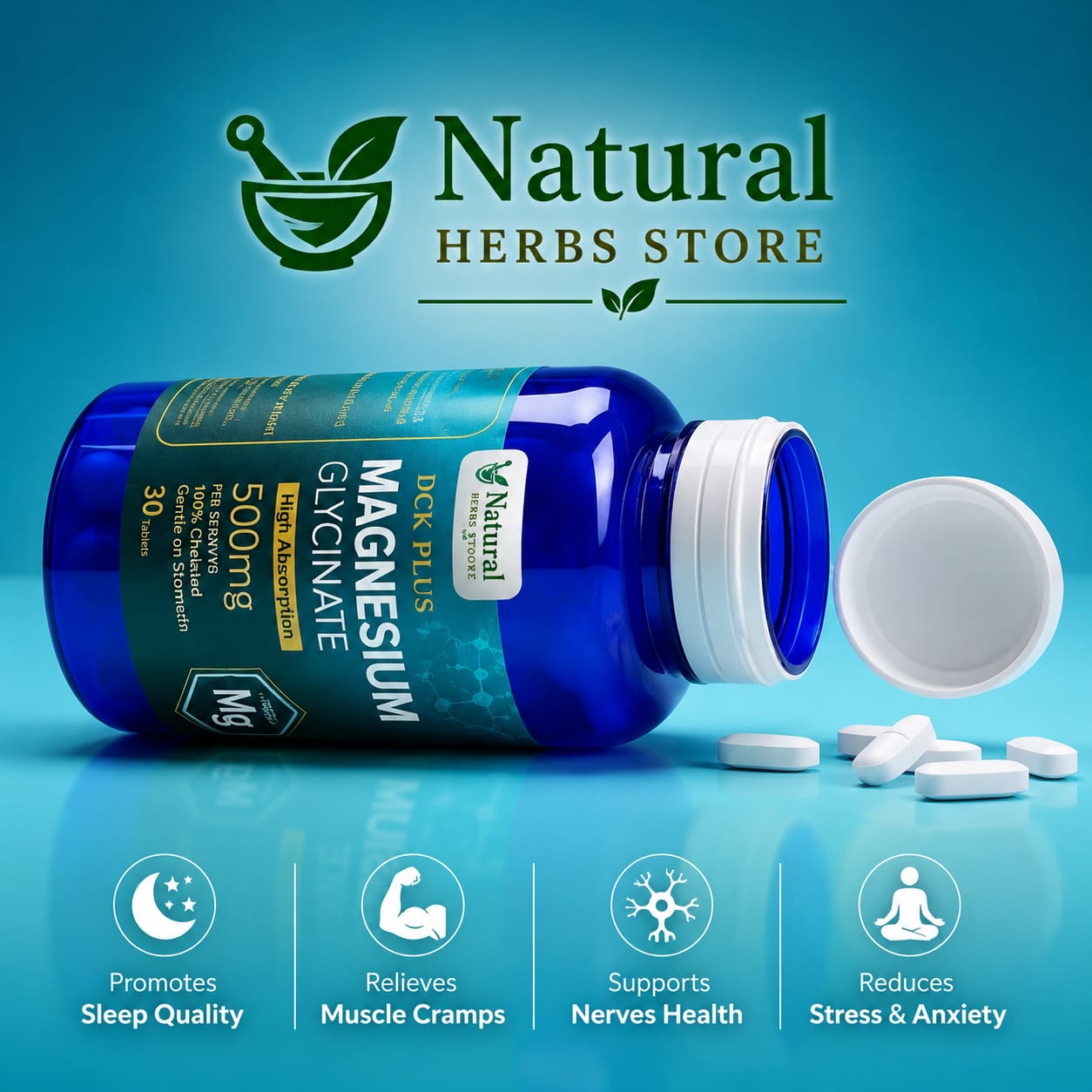 Magnesium Glycinade 500mg