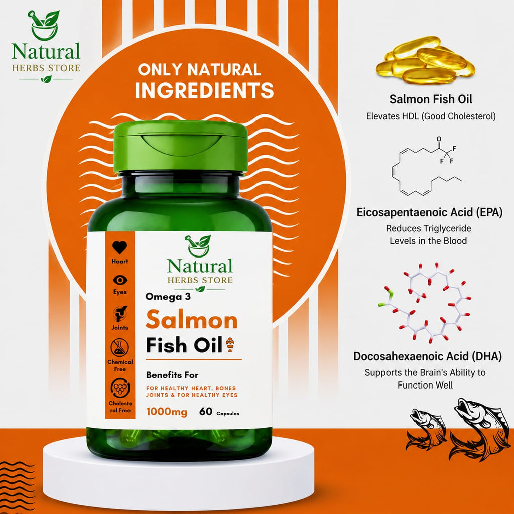 Salmon fish oil (omega 3)